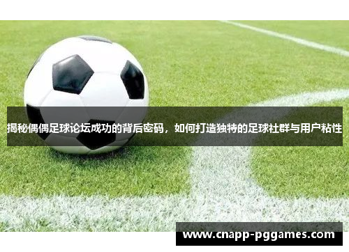 揭秘偶偶足球论坛成功的背后密码，如何打造独特的足球社群与用户粘性