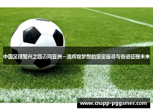 中国足球复兴之路迈向亚洲一流辉煌梦想的坚定追寻与奋进征程未来